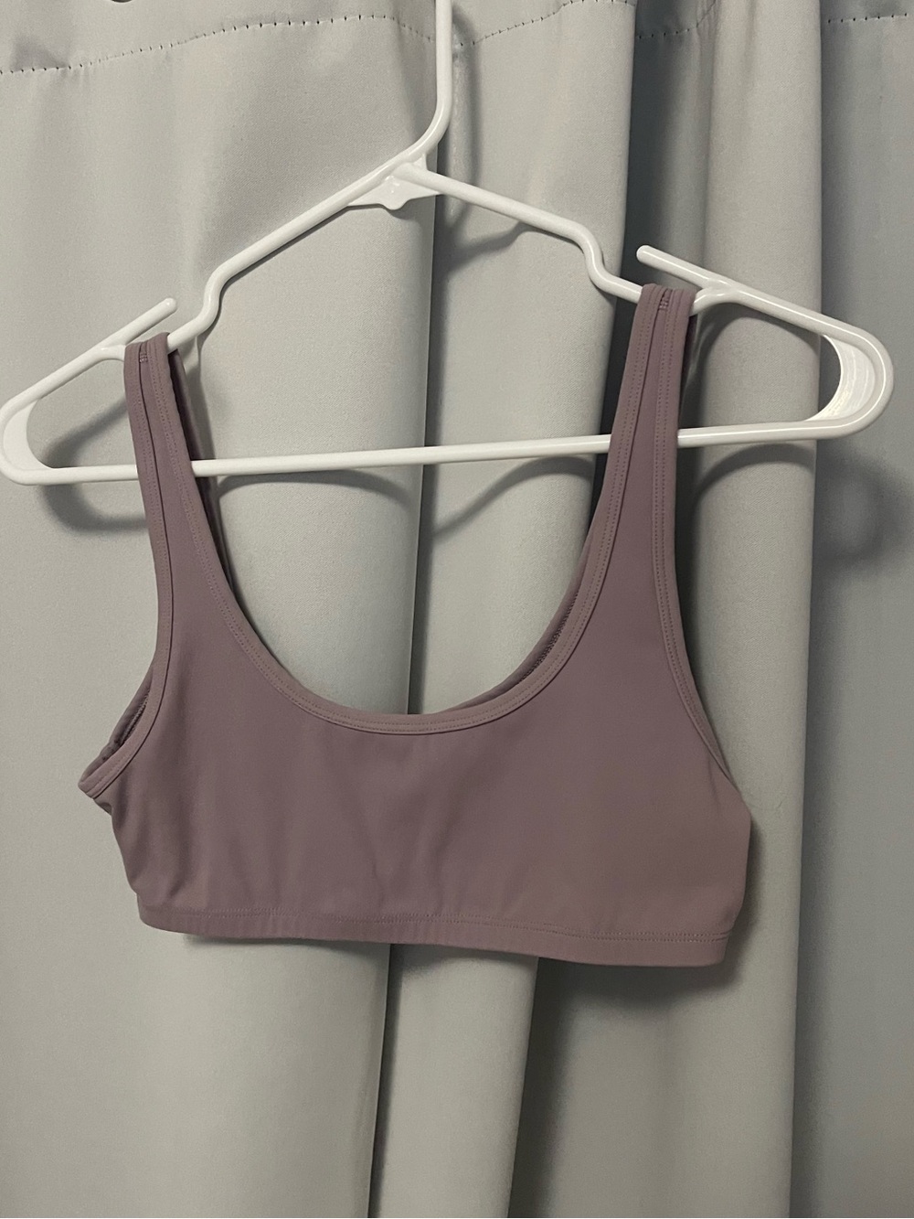 TNA Women's Scoop Neck Crop Bralette - Mauve